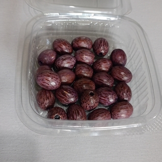 24 Adet Ahşap Delikli Boncuk