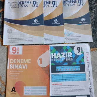 9.Sınıf Deneme ve Hazırlık Seti 