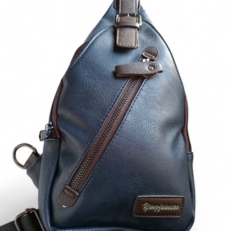 Deri Crossbody Göğüs/Sırt Çantası