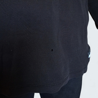 Siyah Baskılı Unisex Sweatshirt