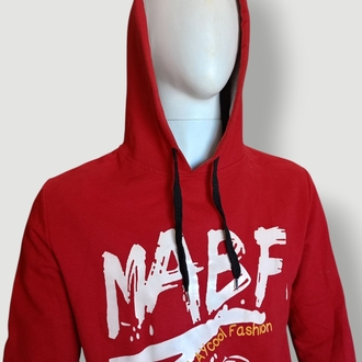 Mabf İthal Kapüşonlu Baskılı Sweatshirt