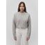 Gri Renk Crop Kazak