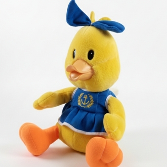 Sarı/Lacivert Büyük Peluş Ördek