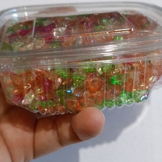 1 Paket Renkli Çakıl Boncuk