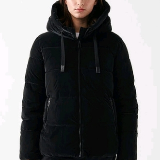 Mavi Jeans Siyah Şişme Kaban/Mont