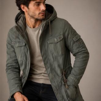 Colins Kapüşonlu Parka