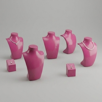 Pembe Kolye - Takı Standları