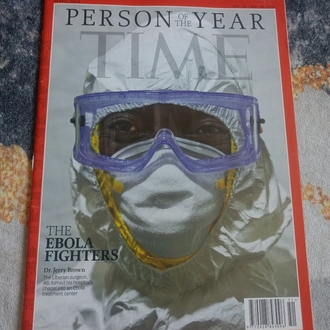 TIME Dergisi 2014 - Yılın Kişisi Özel Sayısı (Ebola Fighters)