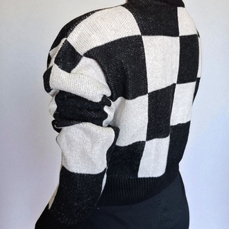 Dama Desen Oversize Model Kazak