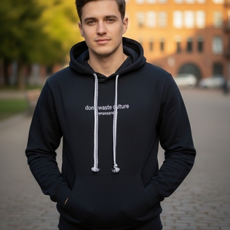 Unisex Siyah sweatshirt