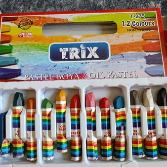 4 Paket Pastel Boya Setleri 12li Paketler 
