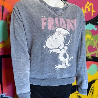 Snopy Baskılı Sweatshirt