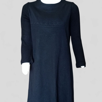 Örgü Desenli Jimmy Key Midi Elbise/Tunik