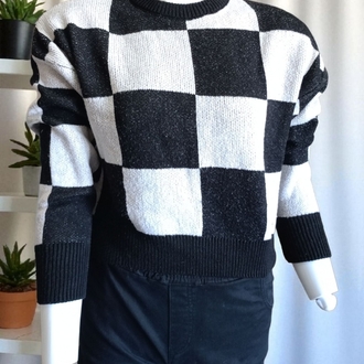 Dama Desen Oversize Model Kazak