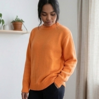 C21 Marka Turuncu Unisex Kazak