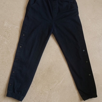 Yanları Düğme Detaylı Jogger Pantolon