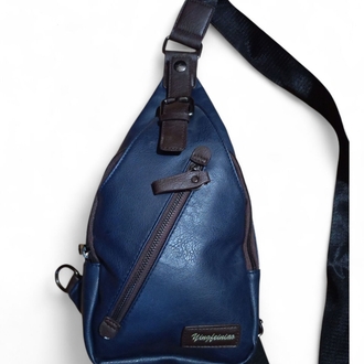 Deri Crossbody Göğüs/Sırt Çantası
