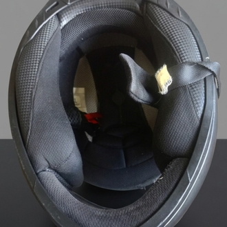 LSS Virtue Mat Siyah Hasarlı Kask