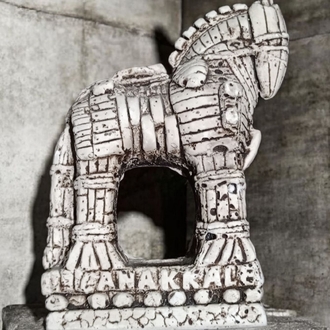 Truva Atı Figürü Biblo