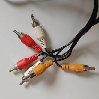 AV (3 RCA) Ses ve Görüntü kablosu 