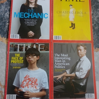 TIME Dergisi Ekim 2014 Tam Ay Seti (4 Sayı)