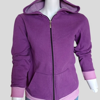 Kapüşonlu Fermuarlı Unisex Sweatshirt