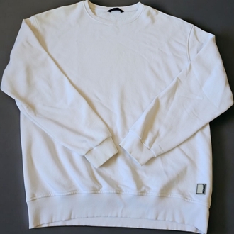 Beyaz Unisex Sweatshirt