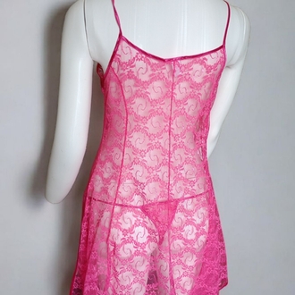 Pembe Fantazi Kombinezon Takım XL