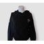 Siyah Kapüşonlu Unisex Sweatshirt