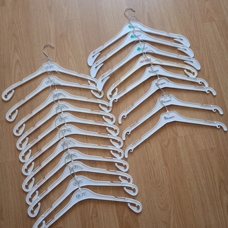 19 Adet Beyaz Askı