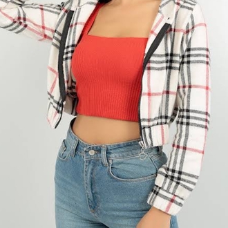 Kapüşonlu Crop Ceket/Sweatshirt