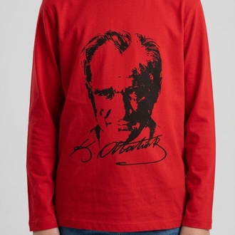 Atatürk Baskılı Unisex Sweatshirt