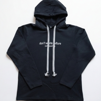 Unisex Siyah sweatshirt