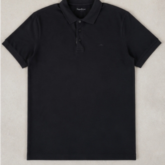 Siyah Polo Yaka T-Shirt