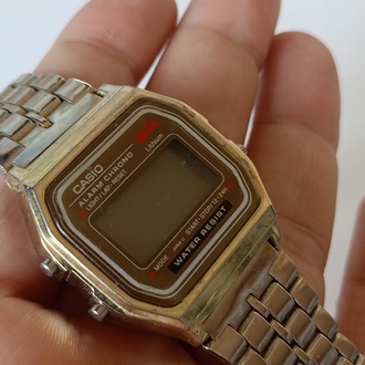Orijinal Casio Retro Unisex A159W Gold