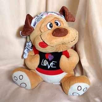 Büyük Boy Sevimli Köpek Peluş Oyuncak