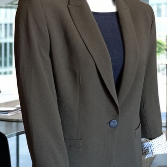 Zara Haki Yeşil Blazer Kadın Ceket