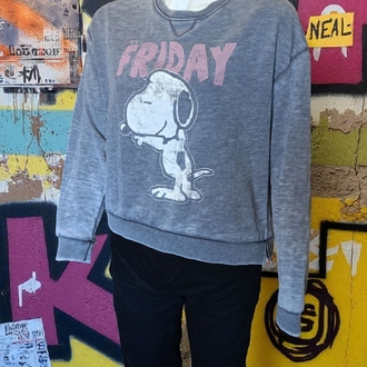 Snopy Baskılı Sweatshirt