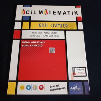 Acil Matematik TYT Katı Cisimler Konu Anlatımlı