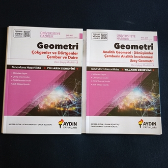 Geometri Sınav Hazırlık Kitapları Seti