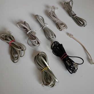 8 Adet Telefon/Modem RJ45 Kablo