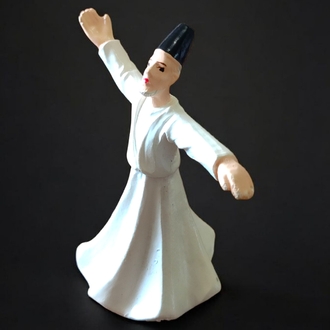 Semazen Biblo Beyaz 10 cm
