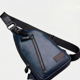 Deri Crossbody Göğüs/Sırt Çantası