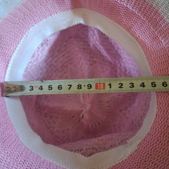 Pembe Merserize Kız Çocuk Şapka