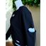 Siyah Lazer Yırtık Detay Sweatshirt