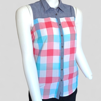 Mavi Jeans Kolsuz Ekose Desen Gömlek