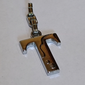 T Harfi Charm/Anahtarlık/Kolye