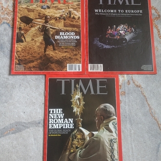 TIME Dergisi Eylül 2015 Seti (3 Sayı)