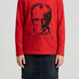 Atatürk Baskılı Unisex Sweatshirt