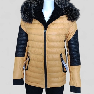 Scor Plus Kürklü Şişme Mont